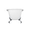 Aqua Eden Clawfoot Bathtubs, 66.56 L, 29.5 W, White/Polished Chrome, Cast Iron VCT7D6630NF1 - alternate 3
